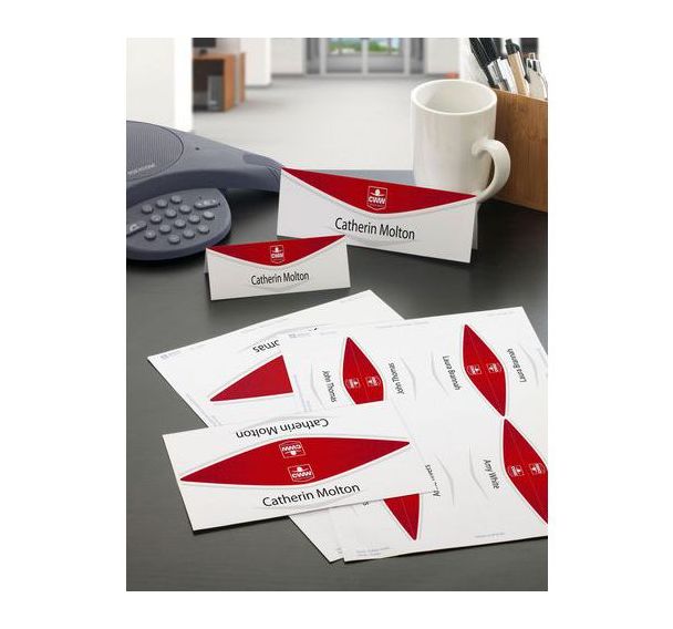 Lot de 40 Chevalets imprimables - Avery