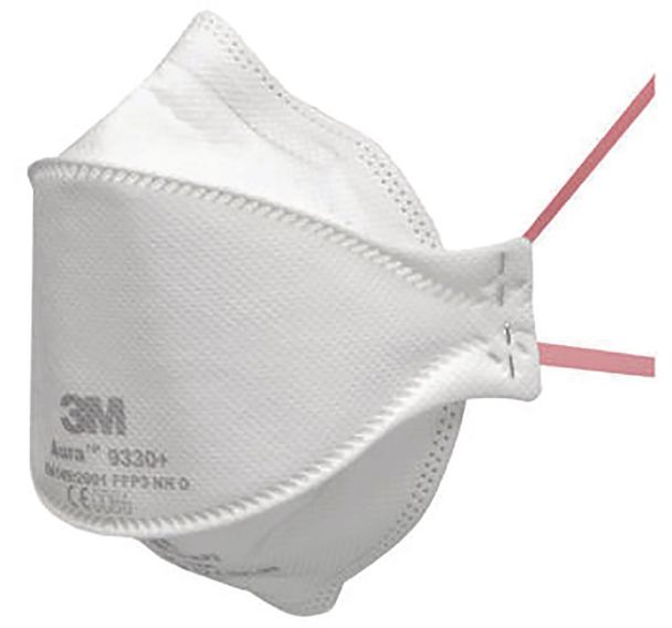 Lot de 440 Masque 3M Aura 9330+ FFP3 NR D sans soupape