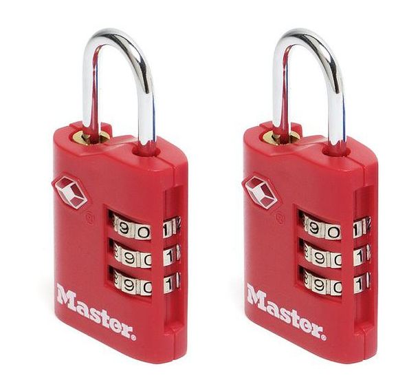 Lot de 4 Cadenas TSA à combinaison