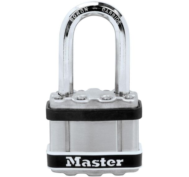 Lot de 4 Cadenas à clé en inox Excell