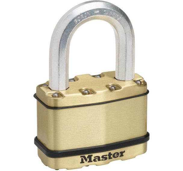 Lot de 4 Cadenas à clé protection extérieure Excell M15BEURDLF