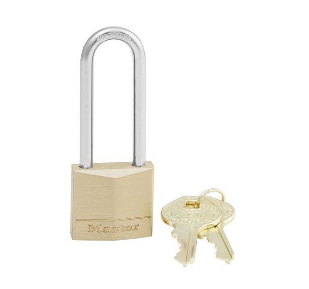 Lot de 4 Cadenas à clés en laiton massif 130EURDLJ - Master Lock