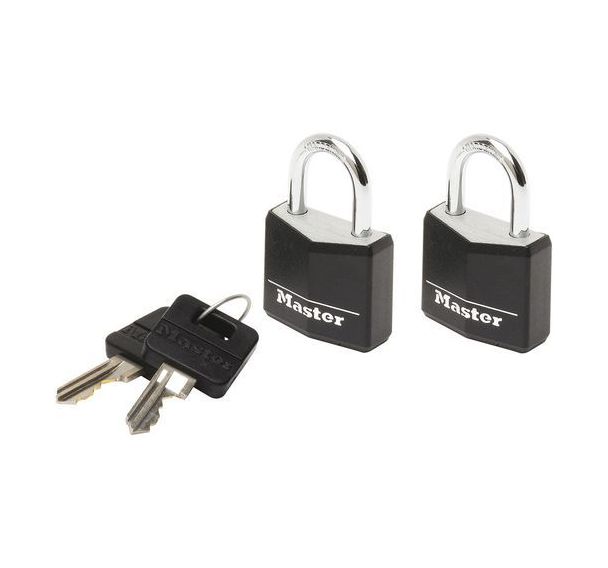 Lot de 4 Cadenas en aluminium massif recouvert - 20mm