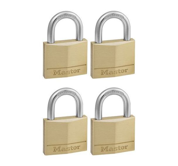 Lot de 4 Cadenas en laiton massif - Largeur 40 mm