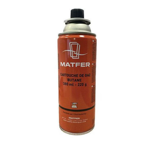 Lot de 4 Cartouche gaz pour chalumeau 390 ml- 227 g