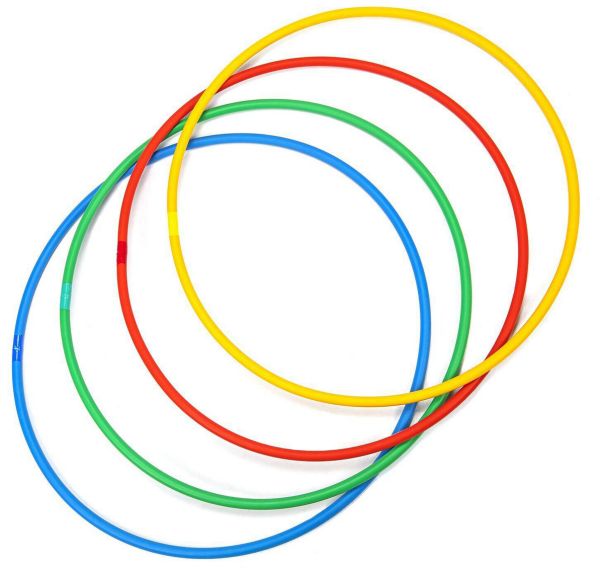 Lot de 4 Cerceaux Slalom