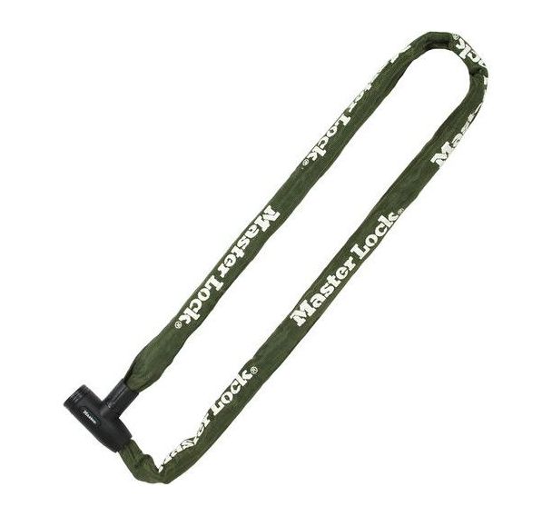 Lot de 4 Chaîne antivol - À clés - 100 cm