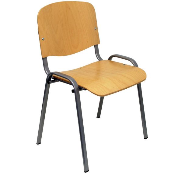 Lot de 4 chaises de réunion Golosalvo