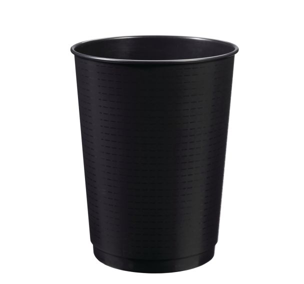 Lot de 4 Corbeilles à Papier Peps - 40L Noir