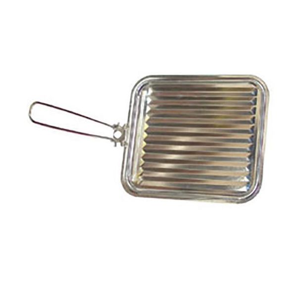 Lot de 4 Diffuseur grille viande tôle étamée 21x28cm