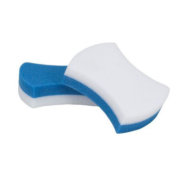 Lot de 4 Eponge bleu et blanche - 3M