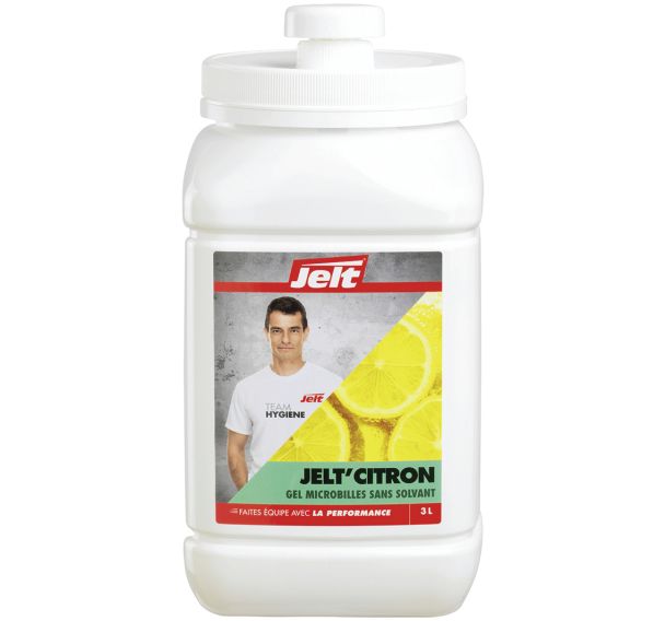 Lot de 4 Gel nettoyant mains citron - Jelt