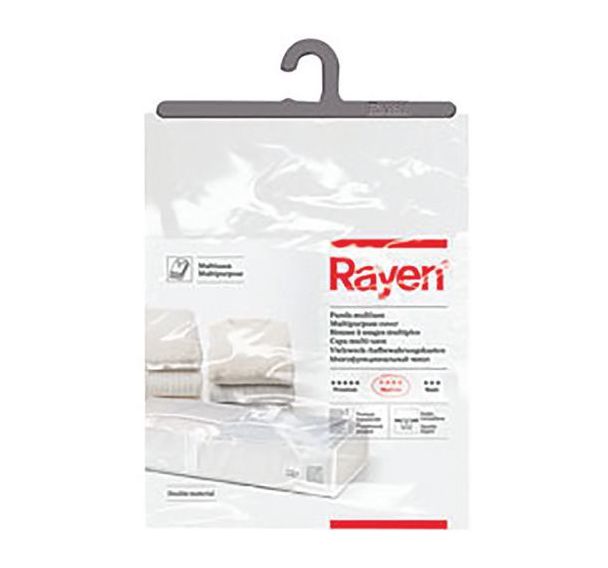 Lot de 4 Housse multi usage beige 103x16x45 avec antimite