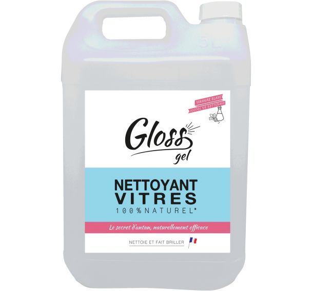 Lot de 4 Nettoyant vitres de 5L