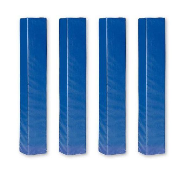 Lot de 4 protections de poteau rugby carré de 30 x30 cm