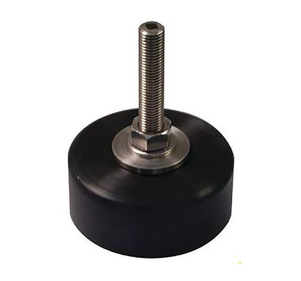 Lot de 4 Pied industrie surosol d.200mm t.f. l.12 m20