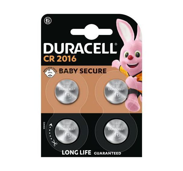 Lot de 4 Piles SPE 2016 - Duracell