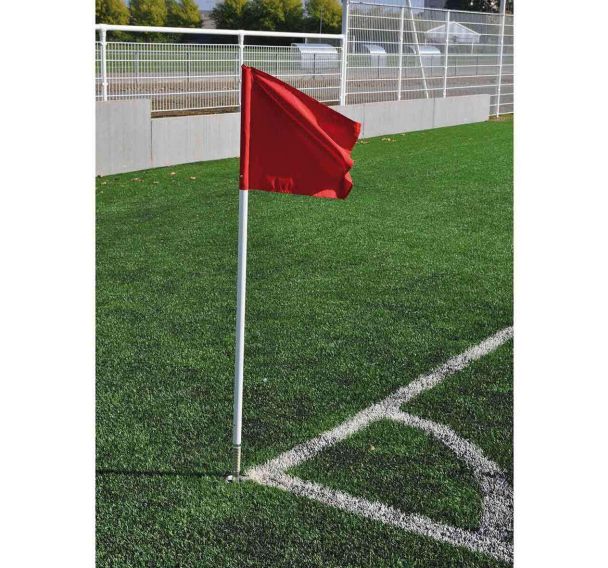 Lot de 4 Piquets de corner foot et rugby sur ressort