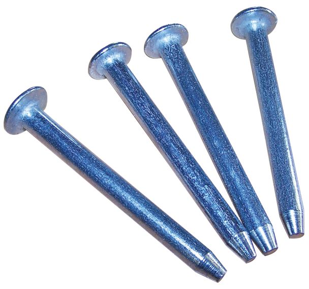 Lot de 4 Piton d'ancrage à frapper au marteau - Mottez