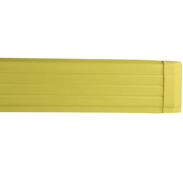 Lot de 4 Plinthes murales 84mmx14mm L.6000mm-Wattelez