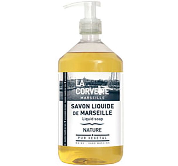 Lot de 4 Pompe de savon liquide naturel 500ml