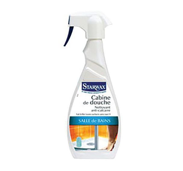 Lot de 4 Pulvérisateur nettoyant cabine de douche de 500ml