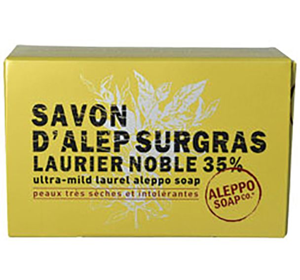 Lot de 4 Savon d'Alep pour peau très sèche à base de laurier 150g