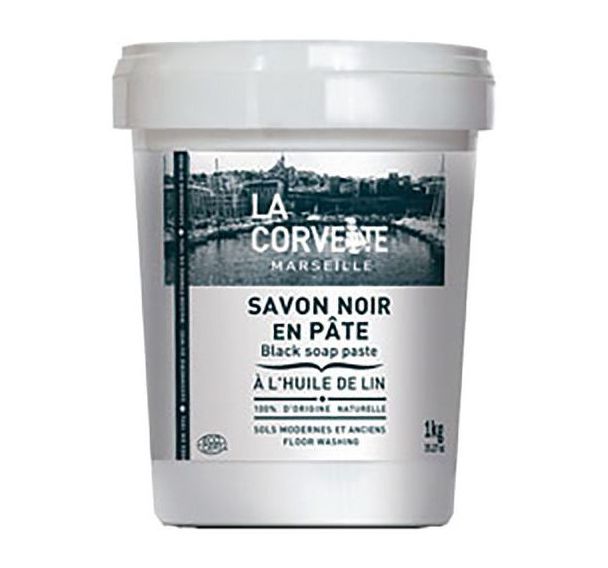 Lot de 4 Savon noir en pâte 1kg