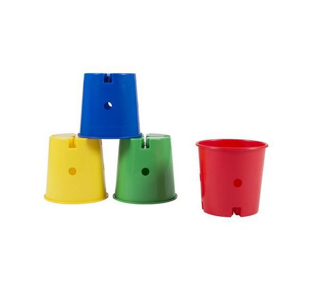 Lot de 4 Seaux multifonctions