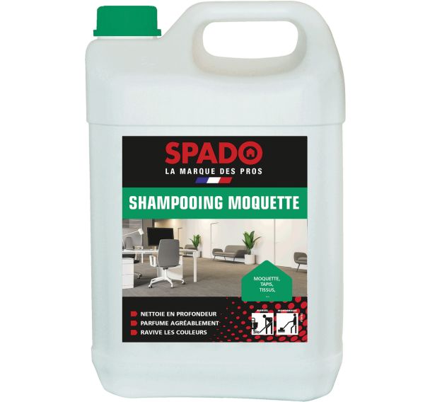 Lot de 4 Shampoing moquette professionnel de 5 litres