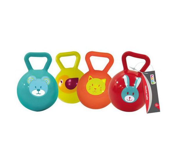 Lot de 4 balles hochet