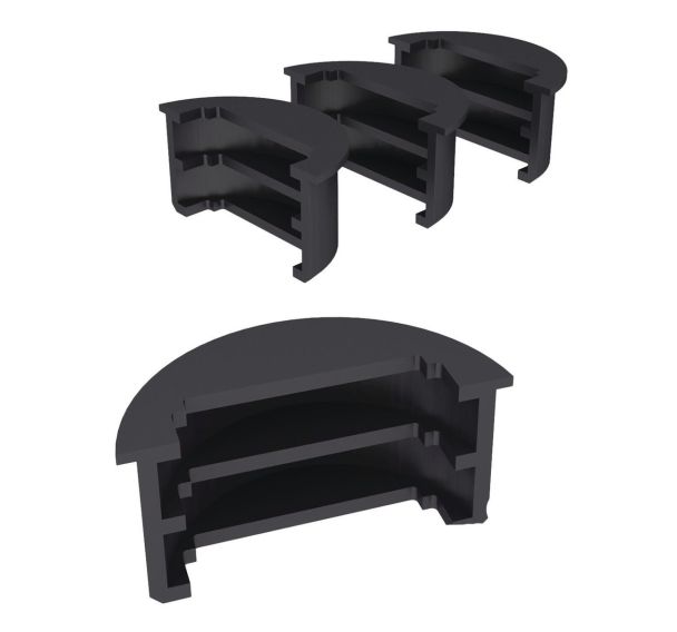 Lot de 4 cales support UC table informatique Buss