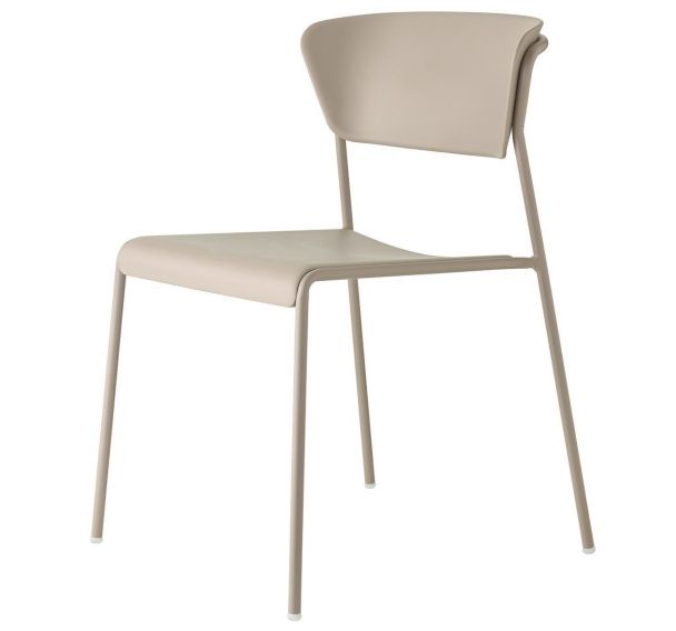 Lot de 4 chaises Lisa Go Green 4 pieds S-CAB