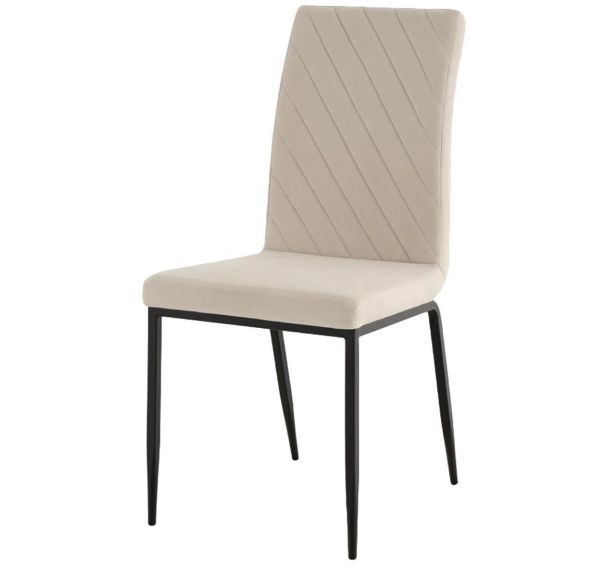 Lot de 4 chaises Yvette beige