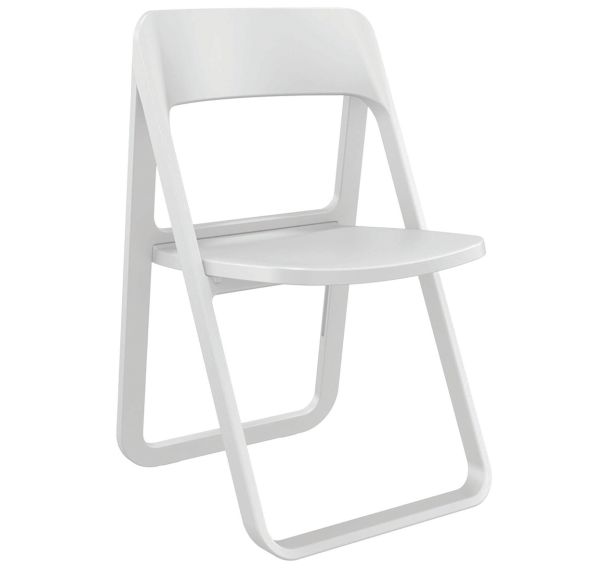 Lot de 4 chaises pliantes DREAM polypropylène - GARBAR