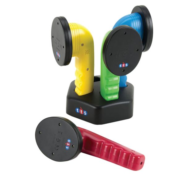 Lot de 4 détecteurs de métaux ICT Easi-Detectors - TTS