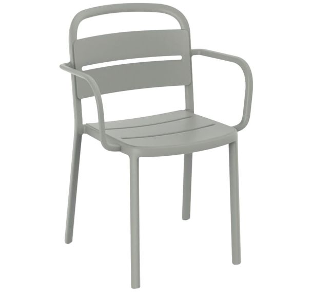 Lot de 4 fauteuils COMO polypropylène - Resol