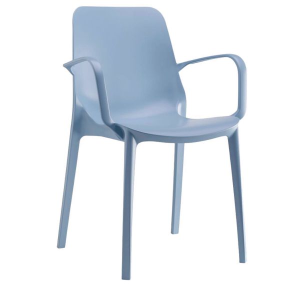 Fauteuils Ginevra Go Green lot de 4 S-CAB