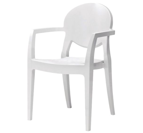 Fauteuils Igloo polycarbonate lot de 4 S-CAB