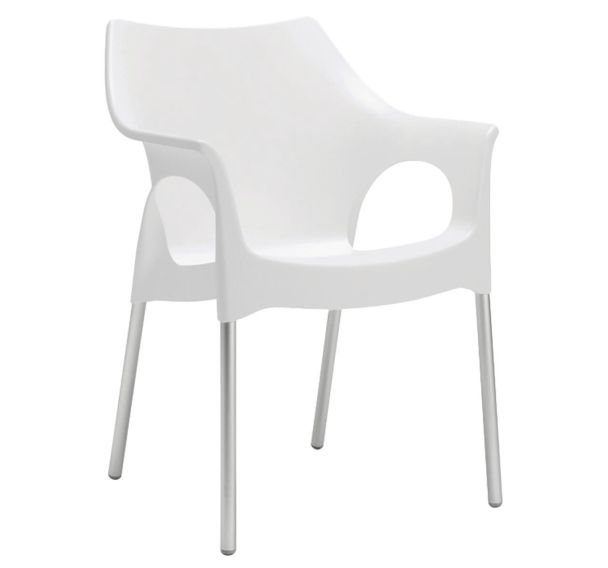 Fauteuils Ola non feu lot de 4 S-CAB