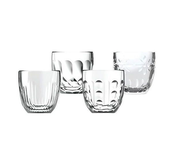 Lot de 4 gobelets expresso 10 cl - LA ROCHERE - Troquet