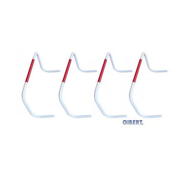 Lot de 4 haies monobloc basculantes auto relevantes