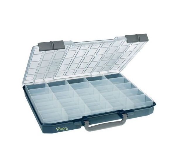 Lot de 4 mallettes CarryLite avec 25 godets H:55mm