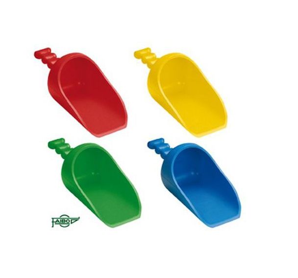 Lot de 4 pelles plastique 23 cm