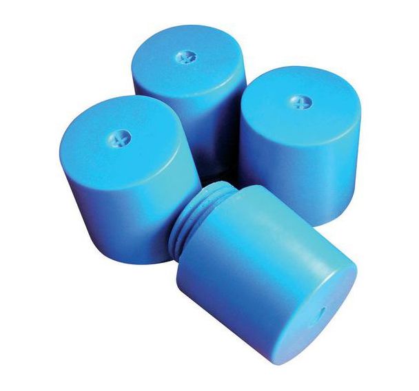 Lot de 4 pieds pour armoires de sûreté