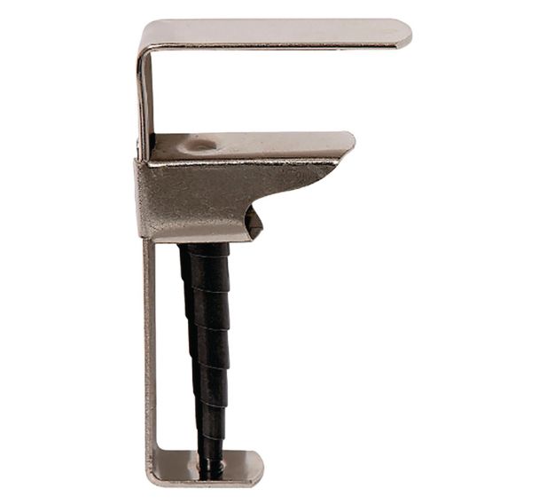 Lot de 4 pince-nappe en inox ouverure 1,2 cm