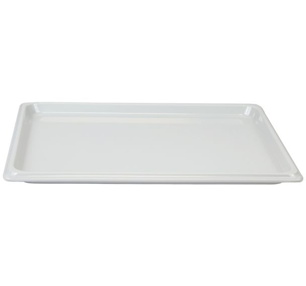 Lot de 4 plats gastronorme mélamine GN 3/4 48.7 x 26.5 x 2 - Plastorex