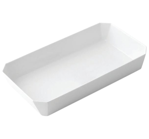 Lot de 4 plats rosbeef mélamine - Plastorex