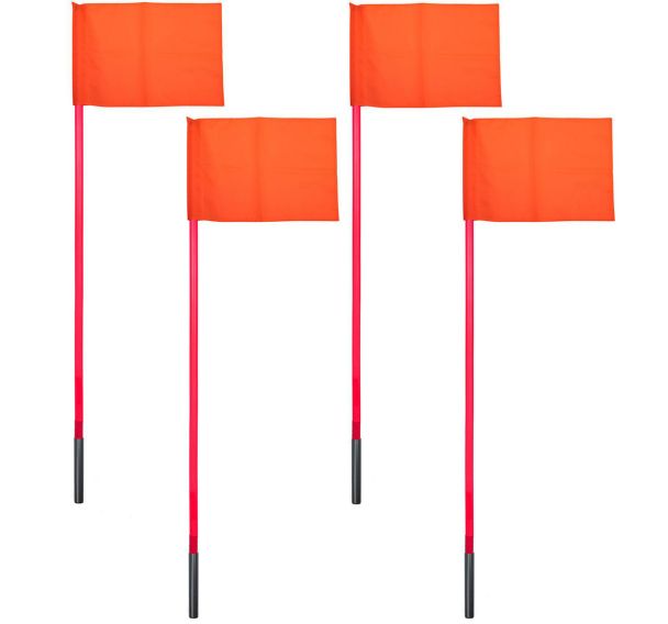 Lot de 4 poteaux calcio articules