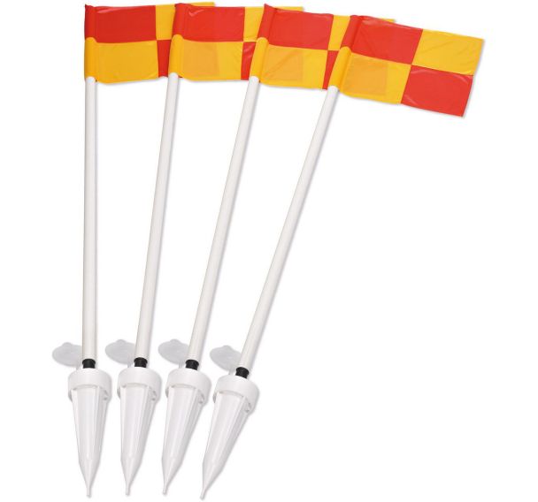 Lot de 4 poteaux de corners articulés Ligue